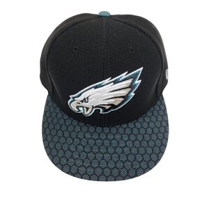 New Era 9Fifty Philadelphia Eagles Honeycomb Brim Adjustable Snapback Hat